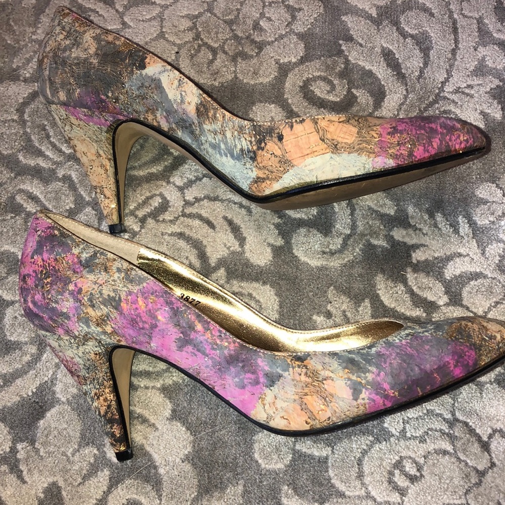 Vintage cork J.Renee pumps (RARE)